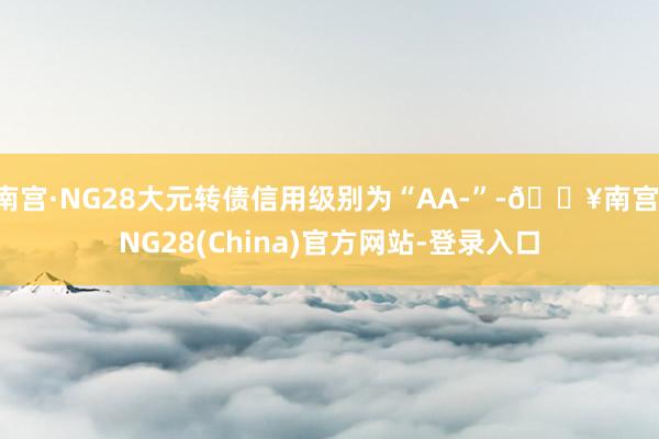 南宫·NG28大元转债信用级别为“AA-”-🔥南宫·NG28(China)官方网站-登录入口