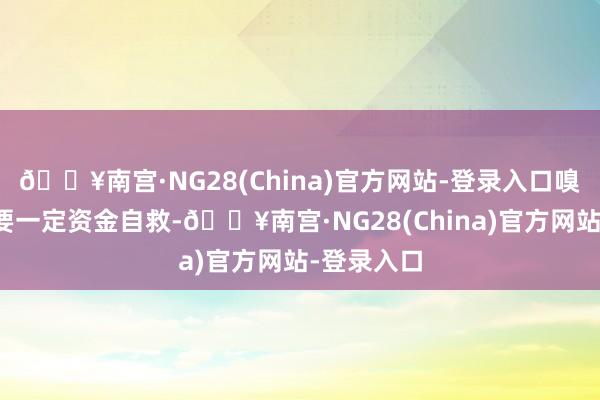 🔥南宫·NG28(China)官方网站-登录入口嗅觉公司需要一定资金自救-🔥南宫·NG28(China)官方网站-登录入口