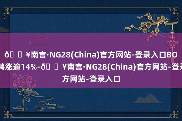 🔥南宫·NG28(China)官方网站-登录入口BOSS直聘涨逾14%-🔥南宫·NG28(China)官方网站-登录入口